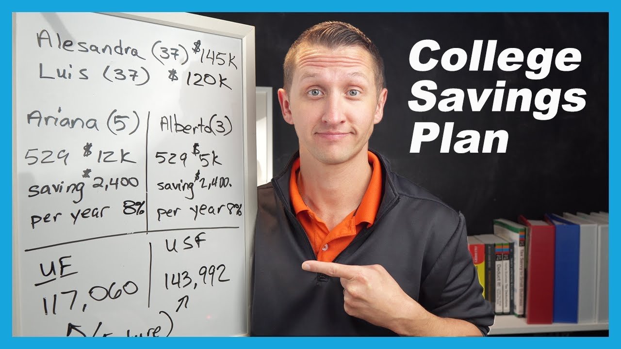 "College savings plan with tuition fees, housing costs, meals, and textbook expenses outlined for better financial planning."